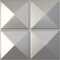 Ekena Millwork 19 5/8in. W x 19 5/8in. H Richmond EnduraWall Decorative 3D Wall Panel Covers 2.67 Sq. Ft. WP20X20RICST - alternate 1